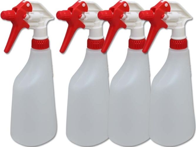 Sprayflacon 600ml incl. spray- trigger rood