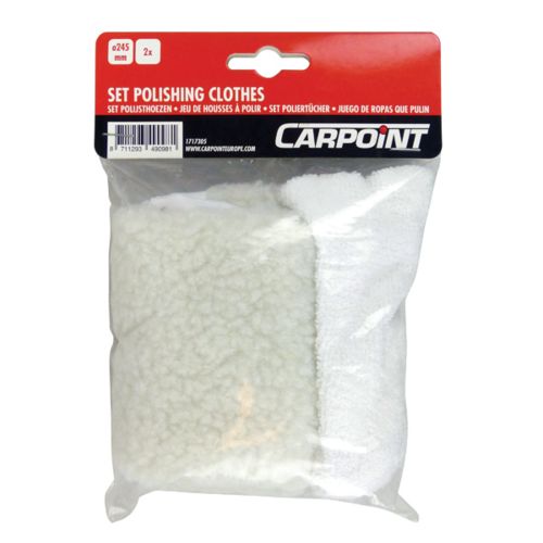 Carpoint Polijstvacht set  Ø 245mm