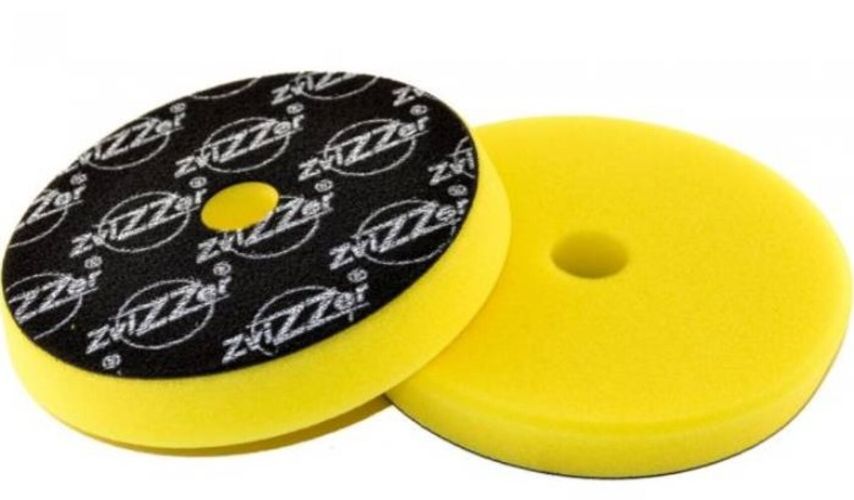 zvizzer polijstpad geel zacht trapezium 160mm